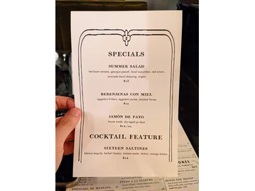 The Iberian Pig menu photo