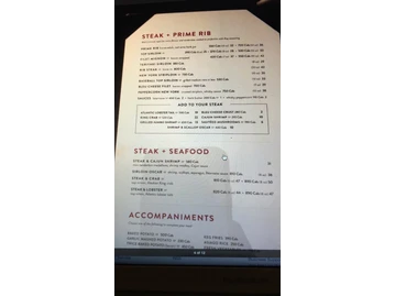 The Keg Steakhouse + Bar - Esplanade menu photo