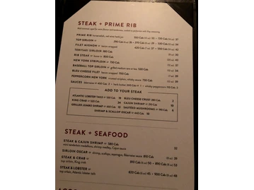 The Keg Steakhouse + Bar - Hamilton Mountain menu photo