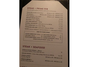 The Keg Steakhouse + Bar - Hamilton Mountain menu photo