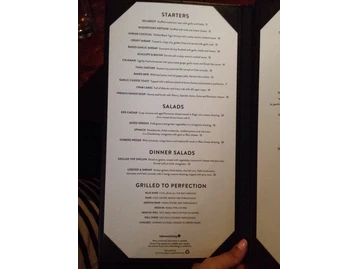 The Keg Steakhouse + Bar - Whistler menu photo