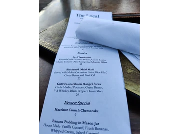 The Local menu photo