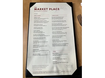 The Market Place menu photo