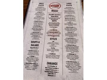 The Mill Kitchen and Bar menu photo