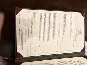 The Mission Inn Restaurant menu photo