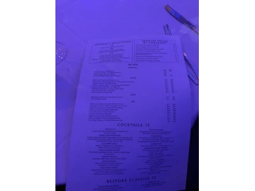 The Oceanaire Seafood Room menu photo