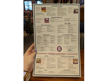 The Original Pancake House menu photo
