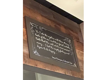The Osprey menu photo