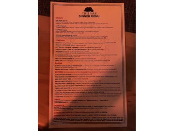 The Park at 14th menu photo