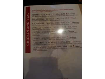 The Pasta Villa menu photo