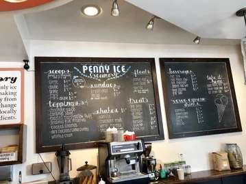 The Penny Ice Creamery menu photo