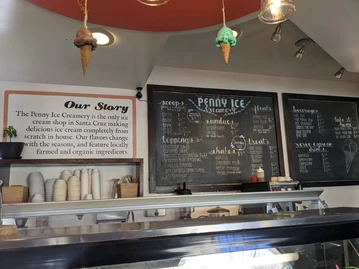 The Penny Ice Creamery menu photo