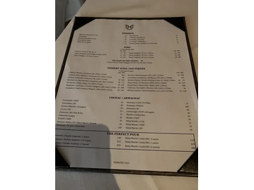 The Penthouse at Mastro's menu photo