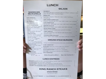 The Perfect Landing Restaurant menu photo