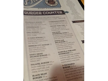 The Pharmacy Burger Parlor & Beer Garden menu photo