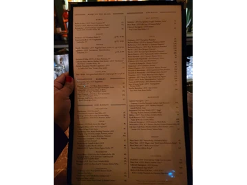 The Pink Door menu photo