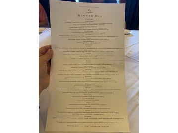 The Restaurant at Ponte menu photo