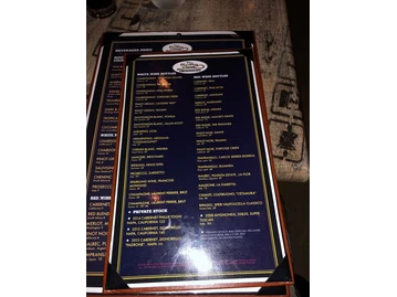 The Rusty Hook Tavern menu photo