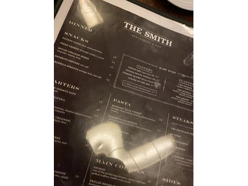 The Smith menu photo