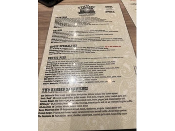 The Stillery menu photo