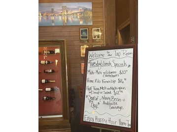 The Tap Room at Dubsdread menu photo
