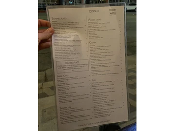 The Upper West menu photo