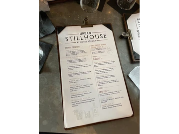 The Urban Stillhouse menu photo