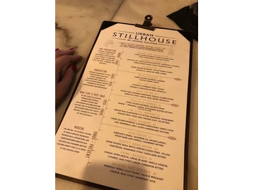 The Urban Stillhouse menu photo
