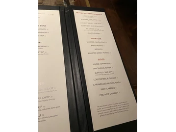 The Western Door: A Seneca Steakhouse menu photo