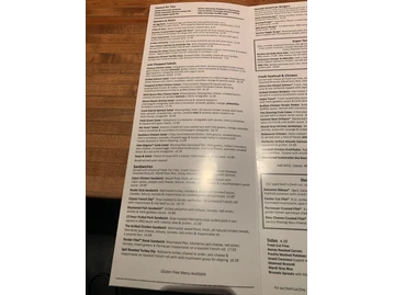 The White Chocolate Grill menu photo