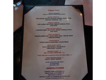 Therapy menu photo