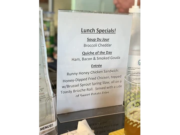 Tiffany's Sweets, Eats & Meeting Place menu photo