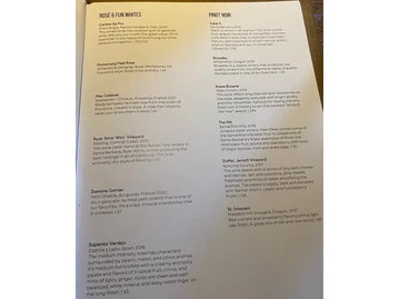 Tin Roof Bistro menu photo