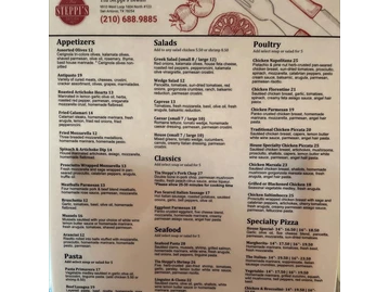 Tiu Steppi's Osteria menu photo