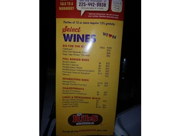 TJ Ribs - S. Acadian Thruway menu photo