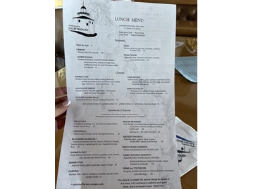Tom Ham's Lighthouse menu photo