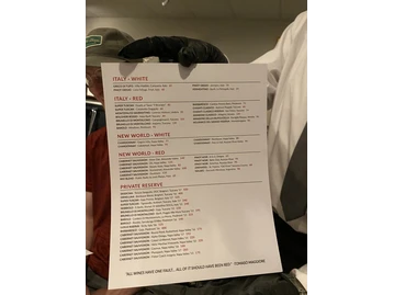 Tomaso's on Camelback menu photo
