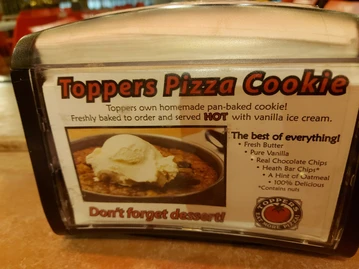 Toppers Pizza menu photo