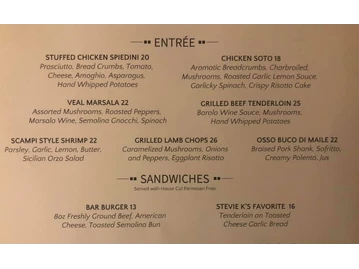 Trattoria Marcella menu photo