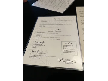 Trattoria Pasquale menu photo
