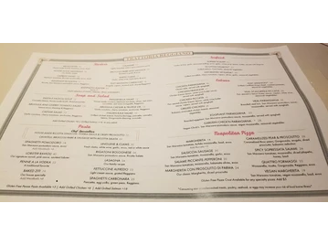 Trattoria Reggiano Italian Restaurant menu photo