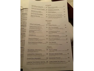 Trattoria Romana menu photo