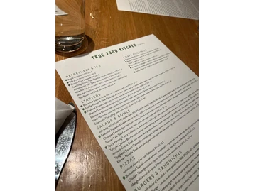 True Food Kitchen menu photo
