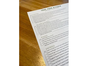 True Food Kitchen menu photo