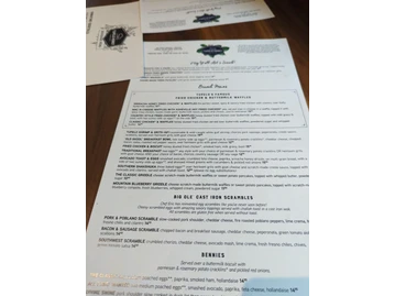Tupelo Honey menu photo