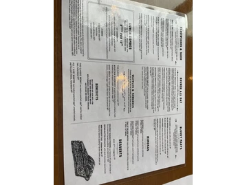 Tupelo Honey menu photo
