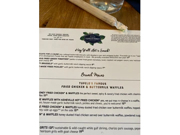 Tupelo Honey menu photo