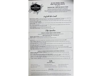 Tupelo Honey Southern Kitchen & Bar menu photo