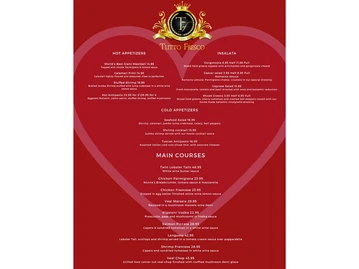 Tutto Fresco menu photo