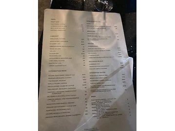TwentyTwenty Grille menu photo